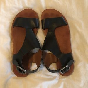 Black Lucky Brand Sandals
